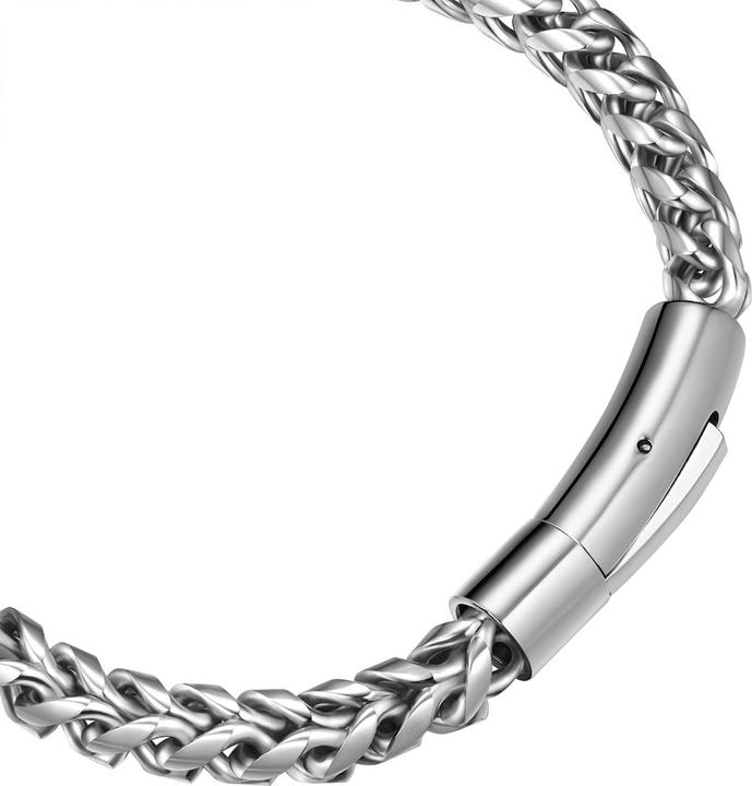Produktbild True Rebels Herren Armband - 36716 (23 cm, Edelstahl)