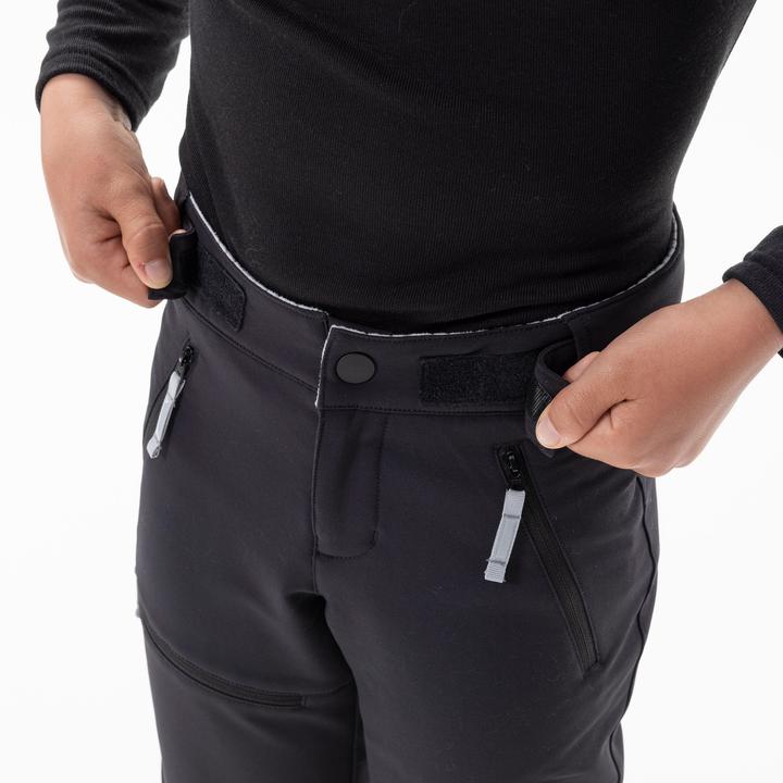 Immagine prodotto Quechua Pantaloni invernali softshell per bambini taglia 122-170 caldi per l'escursionismo - SH500 Mountain (6, 7, 8)