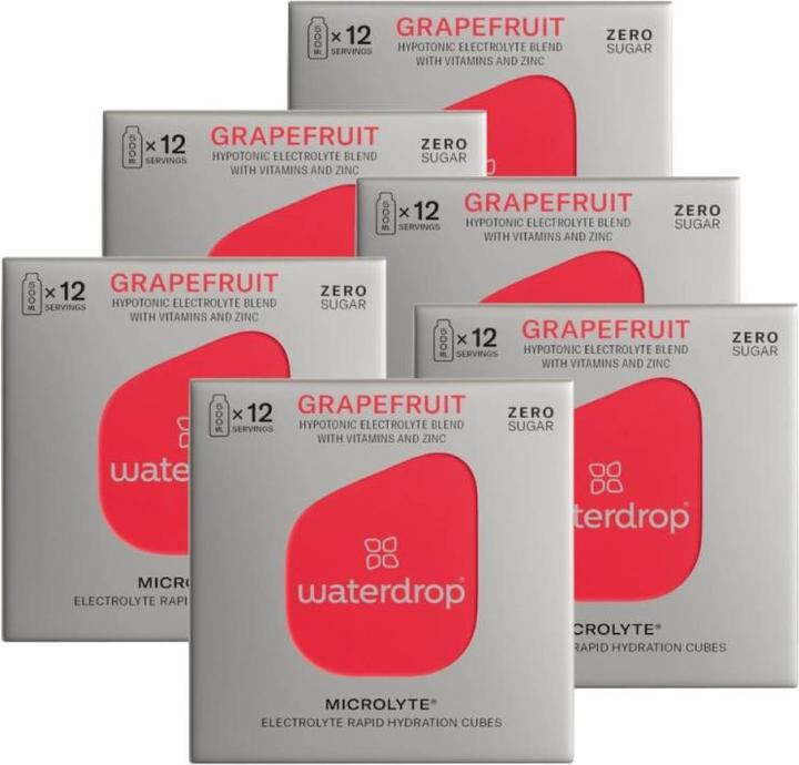 Actual product image Waterdrop Microlyte Grapefruit (Grapefruit, 12 x)