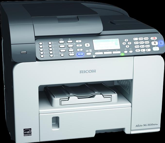 Produktbild RICOH SG 3110SFNW Geljet (Tintenpatrone, Farbe)