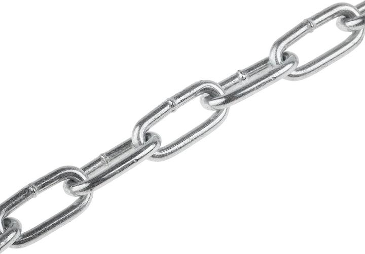 Actual product image Rs Pro 10m Zn plated steel chain,14Lx2.5mm dia (0.16 m)