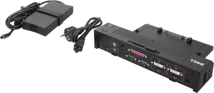 Actual product image Dell E-Port Replicator Advanced Included AC-Adaptor (Docking port (proprietary))