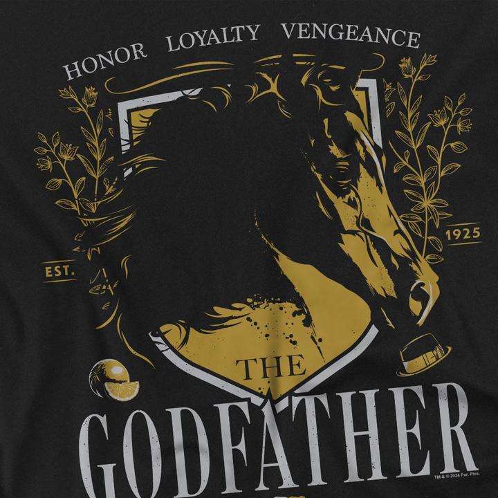 Actual product image The Godfather Mens Crest T-Shirt (S)