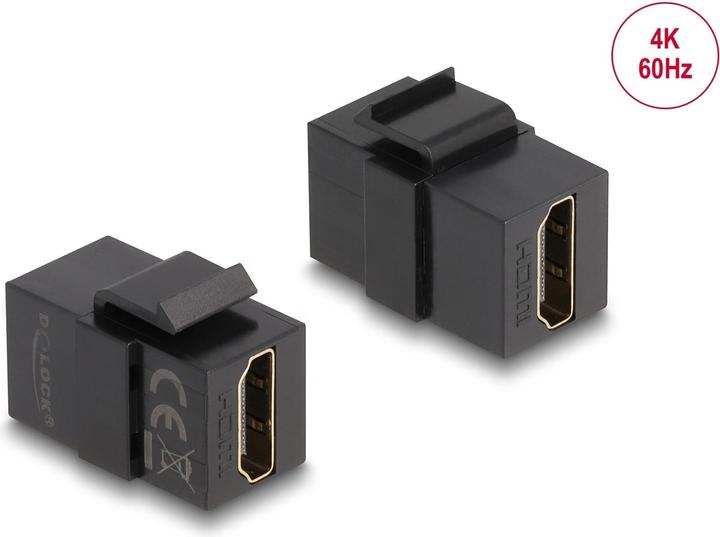 Delock Keystone-Modul HDMI Schwarz
