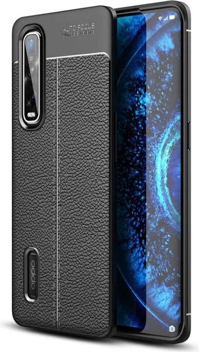 Produktbild Screenguard Oppo Find X2 Pro Hülle Leather Design TPU Cover (Oppo Find X2 Pro)