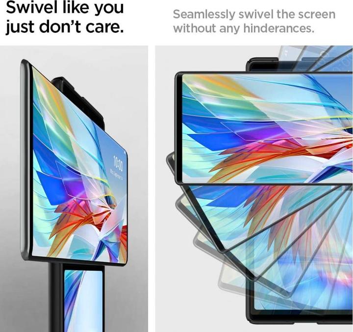 Image du produit Screenguard Etui LG Wing flexible TPU Clear (LG Wing)