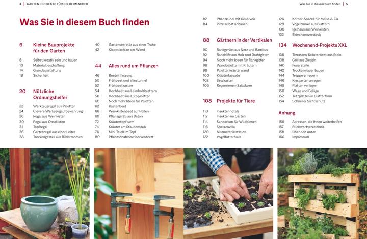 Actual product image Garten-Projekte für Selbermacher (German, Folko Kullmann, 2022)