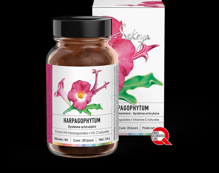 Image du produit Sekoya Harpagophytum (griffe du diable) | Contre l'arthrose (60 pièce(s), Capsules)