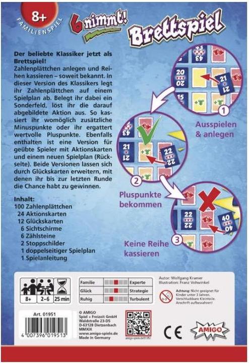 Image du produit Amigo 6 prises. (Allemand)
