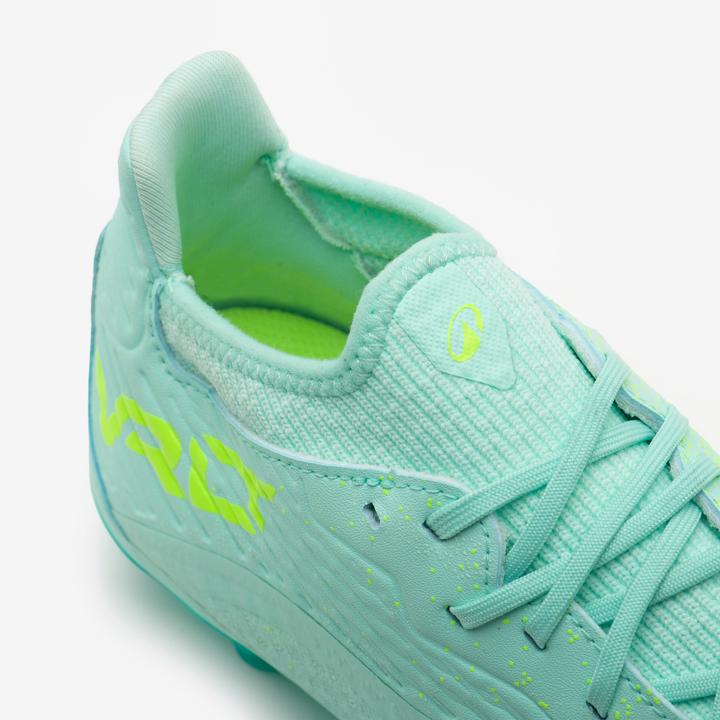 Image du produit Kipsta Chaussures de football enfant a lacets viralto iii fg vertes (32)