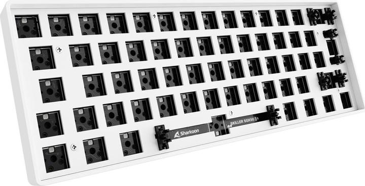 Produktbild Sharkoon SKILLER SGK50 S4 Barbone (weiss, ISO-Layout) (Barebone, Kabelgebunden)