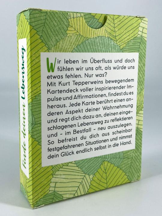 Produktbild Tepperwein:Finde deinen Lebensweg (Deutsch, Kurt Tepperwein, 2020)