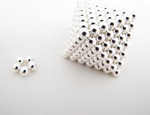 Produktbild Nanodots 64 Kugeln SILVER Edition