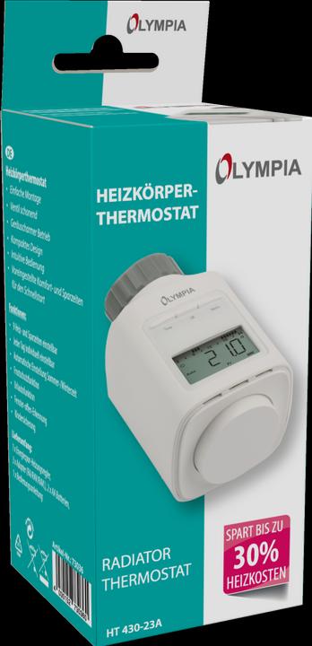 Produktbild Olympia Heizkörperthermostat HT 430-23A Display