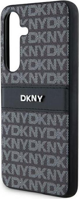Immagine prodotto DKNY DKHCMPRTHSLK + S926 valigetta rigida in pelle Mono Stripe & Logo in metallo (Samsung Galaxy S24+)