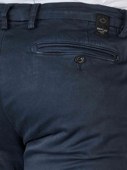 Produktbild Replay Zeumar Chino Pant Hyperflex Slim Fit Navy (W33/L34)