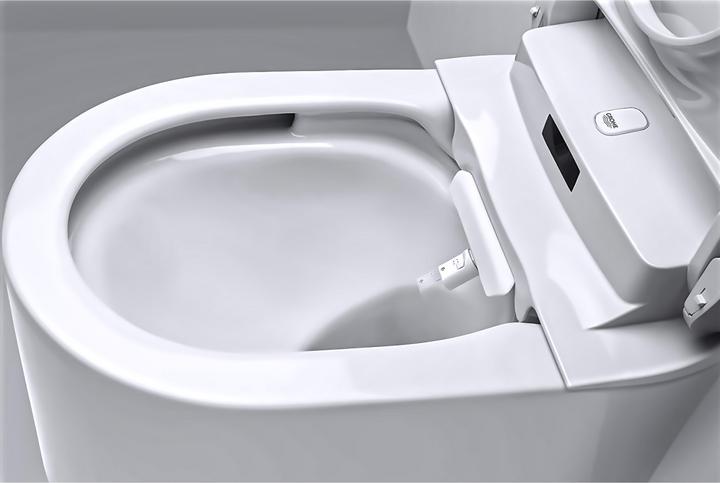 Produktbild Grohe Sensia Arena Dusch-WC Komplettanlage für Unterputzspülkästen, Wandmontage