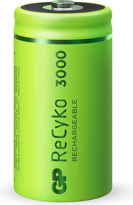 Actual product image GP Batteries ReCyko (2 pcs., C, 3000 mAh)