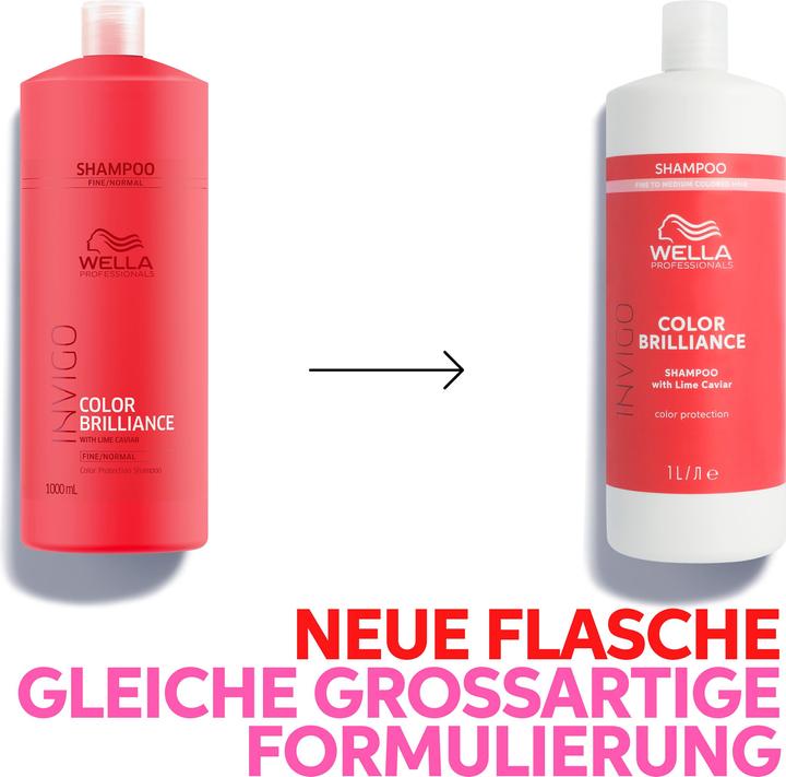 Actual product image Wella Invigo Colour Brilliance Shampoo fine (1000 ml, Liquid shampoo)
