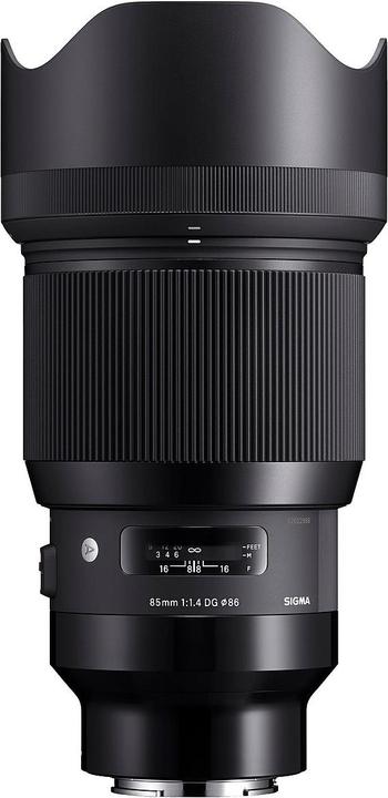 Image du produit Sigma 85mm f/1.4 DG HSM ART, Sony E (Sony E, Plein format, APS-C / DX)
