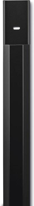 Actual product image Hama Aluminium cable duct, angular, 110 x 5 x 2.6 cm, black (Duct, 110 cm)