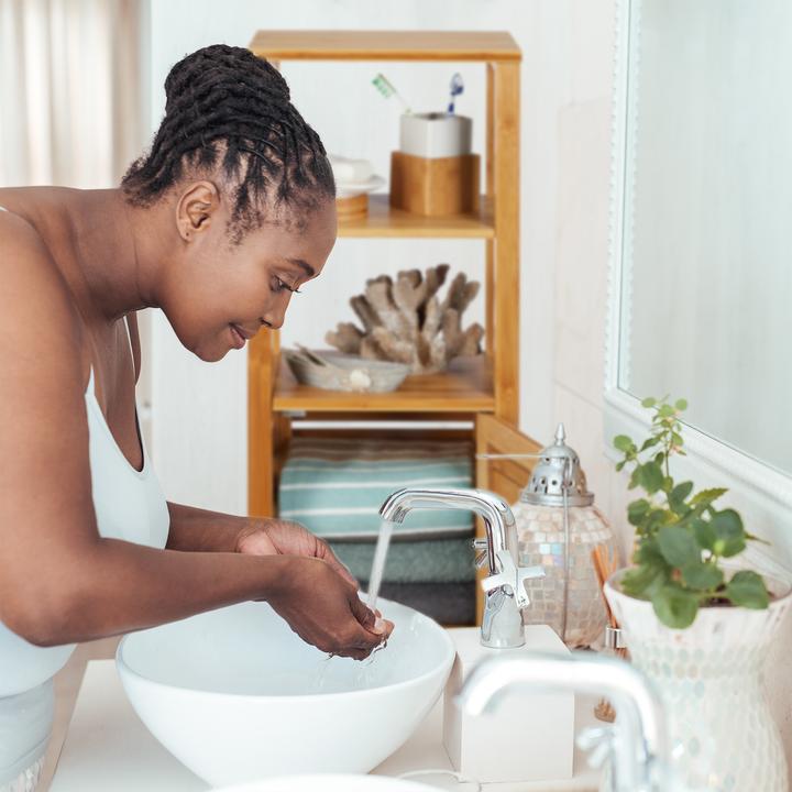 Image du produit Relaxdays Etagère salle de bain 6 étages (33 x 25.5 x 119 cm)