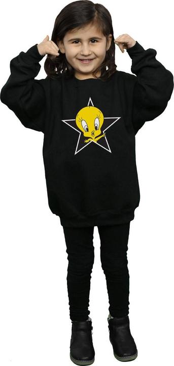 Produktbild Looney Tunes Tweety Pie Star Sweatshirt Mädchen (152, 158)