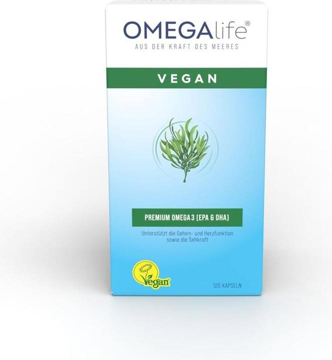 Actual product image Omega-Life Kapseln (120 Piece, Capsules, 195 g)