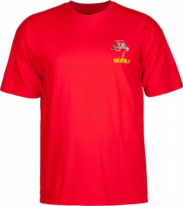 Produktbild Skateboard Skeleton T-Shirt Red (L)