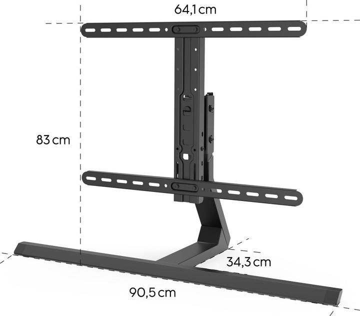 Image du produit Hama Pied TV (Universel, 165", 40 kg)