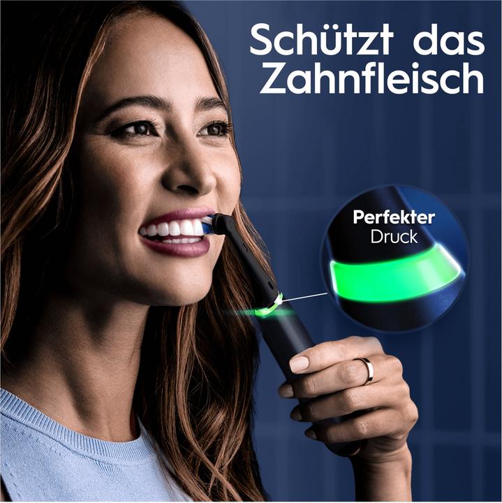 Immagine prodotto Oral-B iO 9 + Sensitive spazzolino elettrico nero (Spazzolino oscillante)