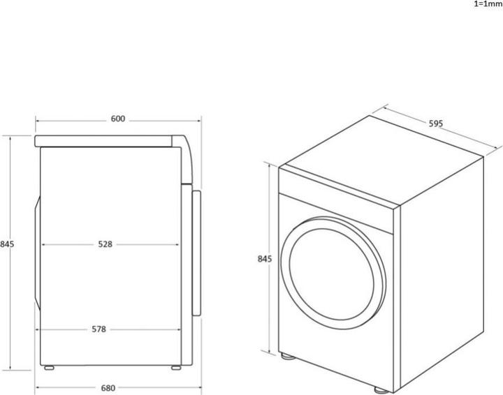 Actual product image Haier HD 90-A3Q979U1 (9 kg, Right)