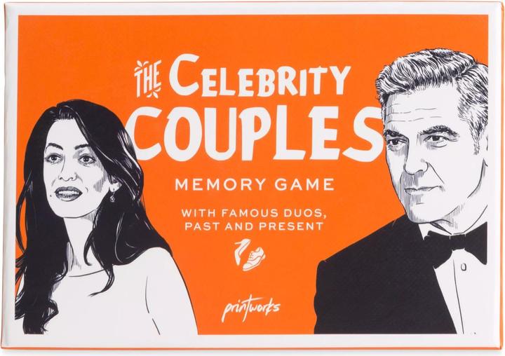 Immagine prodotto Printworks Memory Memory con coppie famose (Inglese, Tedesco, Francese)