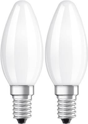 Actual product image Osram Led Base Classic B (E14, 4 W, 470 lm, 2 x, E)