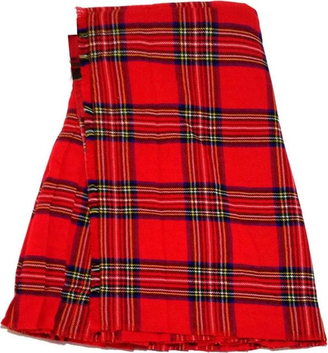 Actual product image Maddox Herren Schottenrock, Kilt, rot kariert (L)