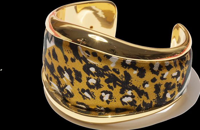 Image du produit MM33 Bangle panthère rugissante (950 Platine)