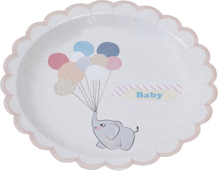 Produktbild Ginger Ray Pappteller Little One, 8 Stück (8 x)