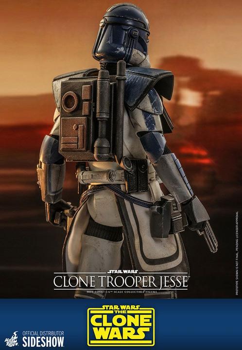 Produktbild Hot Toys Star Wars The Clone Wars figurine 1/6 Clone Trooper Jesse 30 cm
