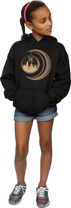 Actual product image Girls Hogwarts Moon Hoodie (116)