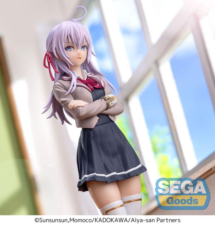 Immagine prodotto Sega Alya a volte nasconde i suoi sentimenti in russo Luminasta Statua in PVC Alya Uniform Ver. 18 cm