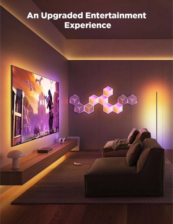 Productafbeelding Govee paneelverlichting Glide Hexa Ultra, 7-pak (130 lm)