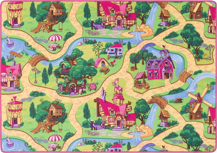 Actual product image Pergamon Strassenteppich Beidseitig Strassenlandschaften (140 x 200 cm)