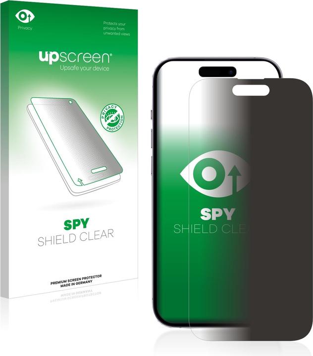 Actual product image upscreen Spy Shield Privacy Protector (1 Piece, Apple iPhone 14 Pro)