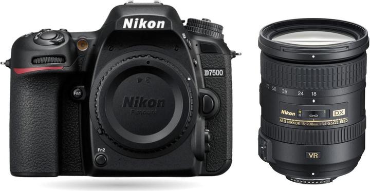 Immagine prodotto Nikon D7500 Kit 18-200VR (18 - 200 mm, 21.51 Mpx, APS-C / DX)