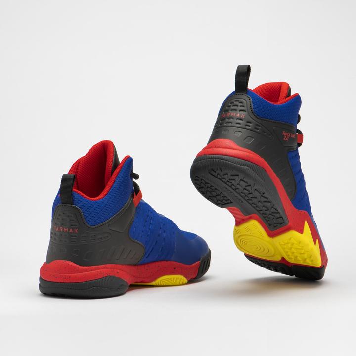 Immagine prodotto Tarmak Scarpe da basket per bambini Advanced - SS500H blu/nero (29)