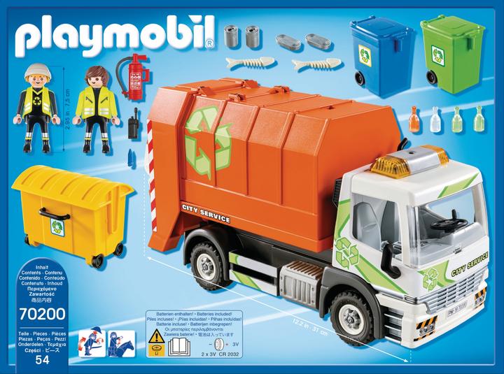 Produktbild Playmobil Müllfahrzeug (70200)