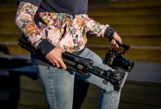 Actual product image Fotopro S5i Pro Video Tripod
