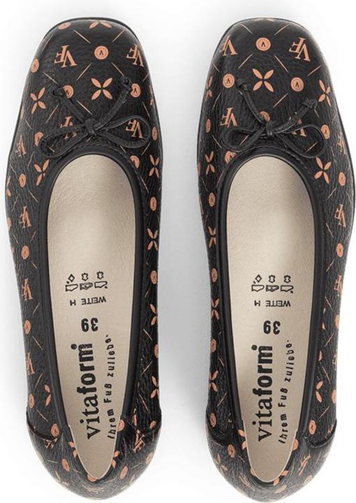 Produktbild Vitaform ® Ballerinas Damen I Slip Ons Sommer-Schuhe I Brautschuhe flach I 100% exklusives (41)