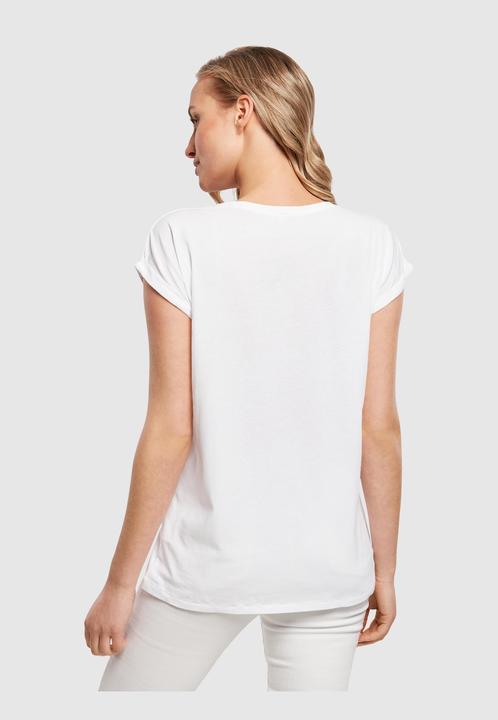 Produktbild Merchcode Peace Multicolor with Ladies Extended Shoulder Tee - 161399 (XS)