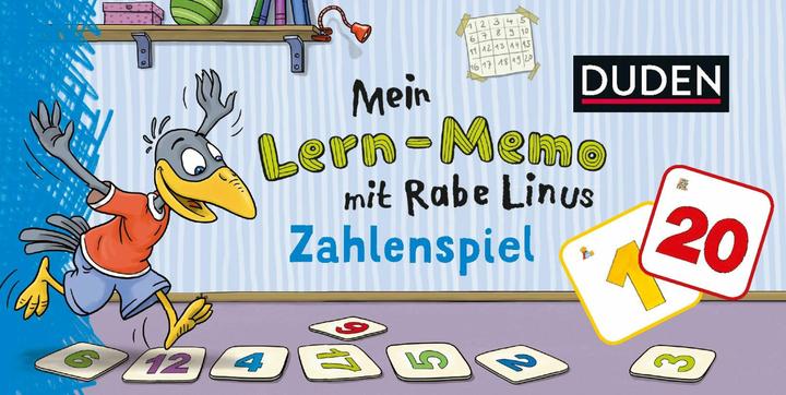 Produktbild Mein Lern-Memo mit Rabe Linus - Zahlenspiel (Deutsch)